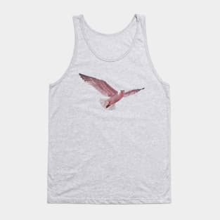 Pink Gull 2 - herring gull painting (no background) Tank Top